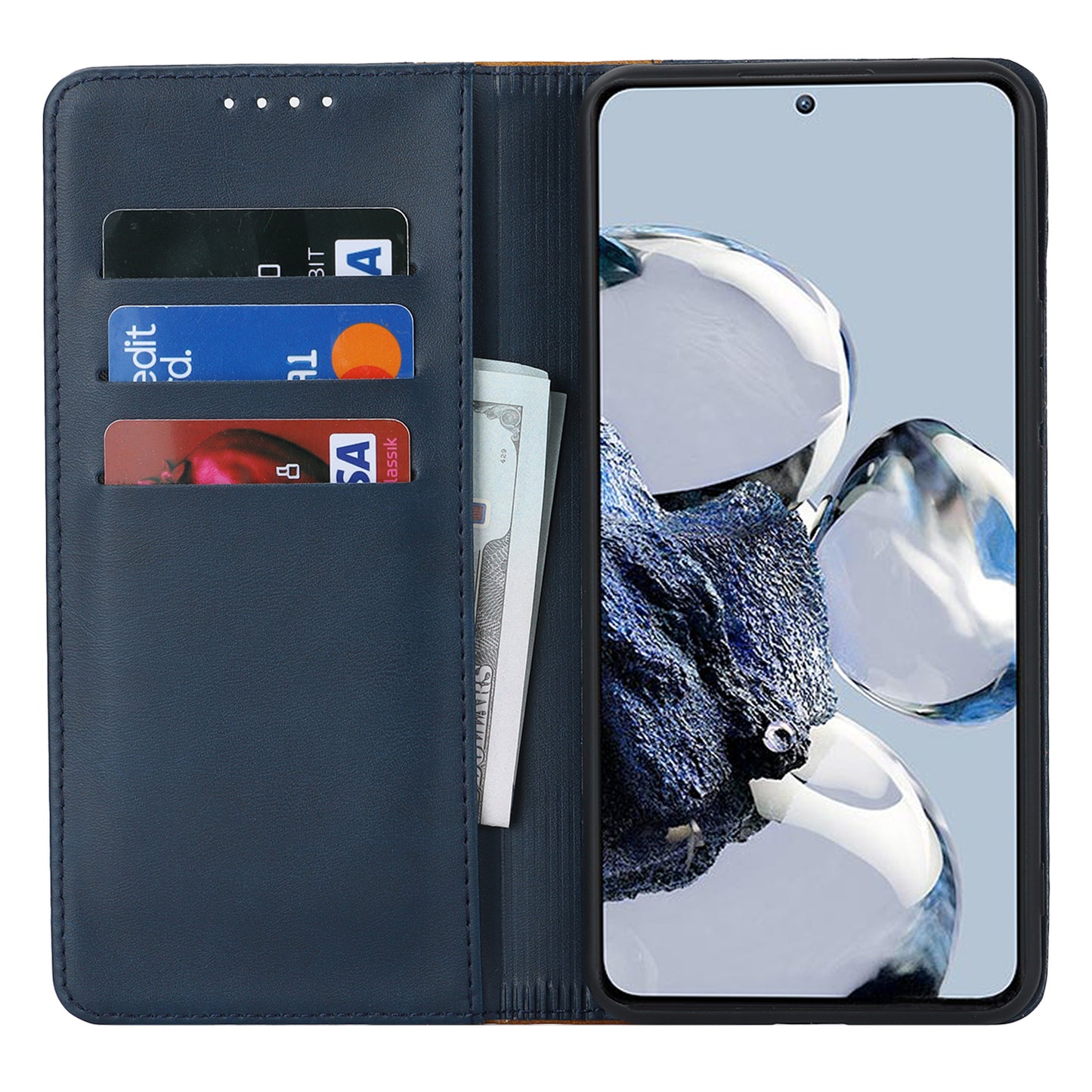 For Xiaomi 12T 5G / 12T Pro 5G / Redmi K50 Ultra PU Leather Phone Case Stand Bi-color Splicing Wallet Cover