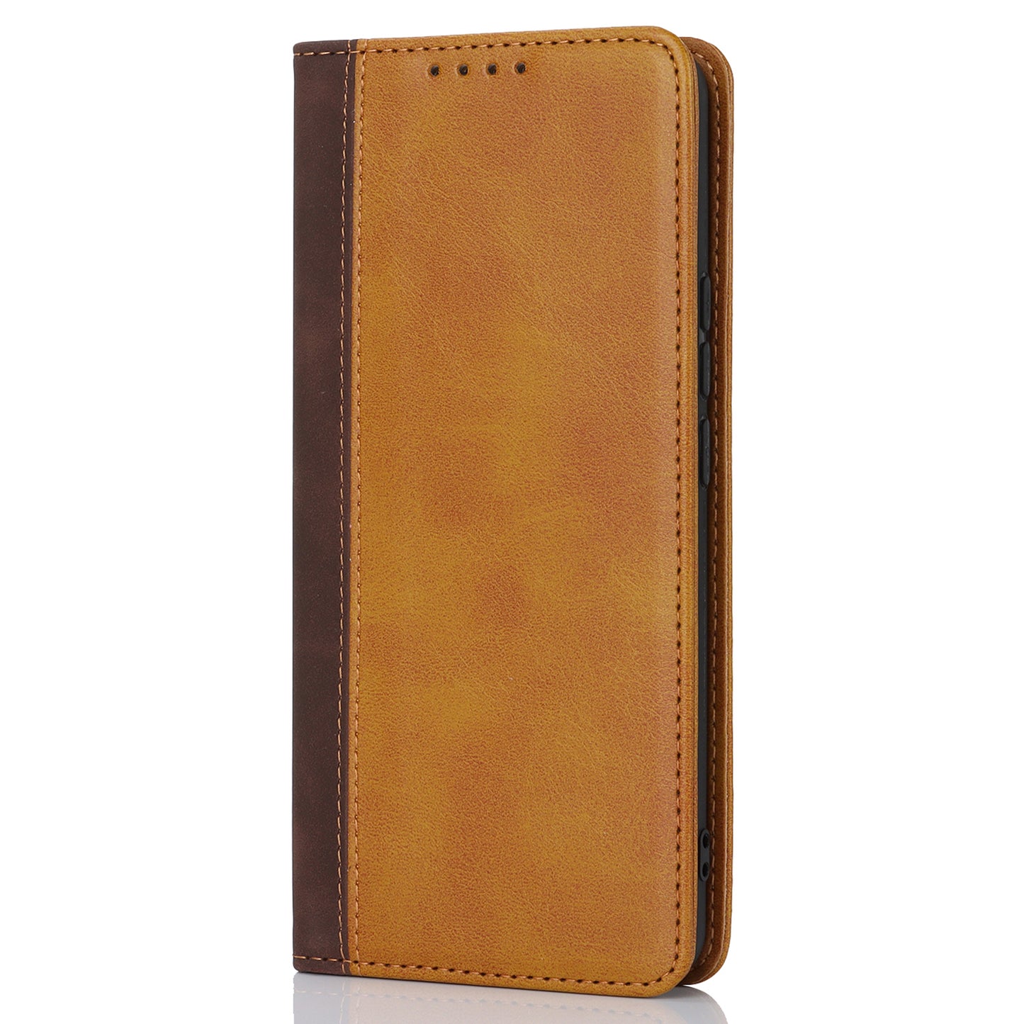 For Xiaomi 12T 5G / 12T Pro 5G / Redmi K50 Ultra PU Leather Phone Case Stand Bi-color Splicing Wallet Cover