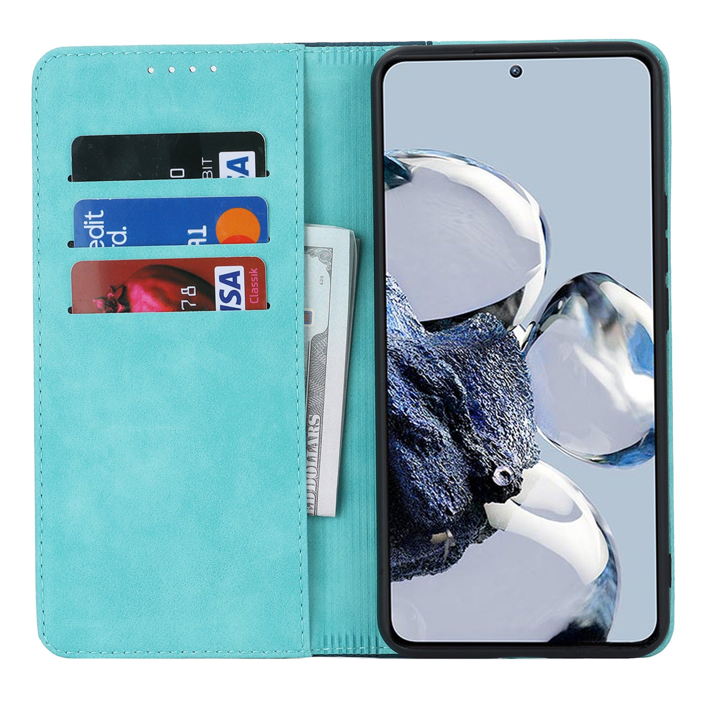 For Xiaomi 12T 5G / 12T Pro 5G / Redmi K50 Ultra PU Leather Phone Case Stand Bi-color Splicing Wallet Cover