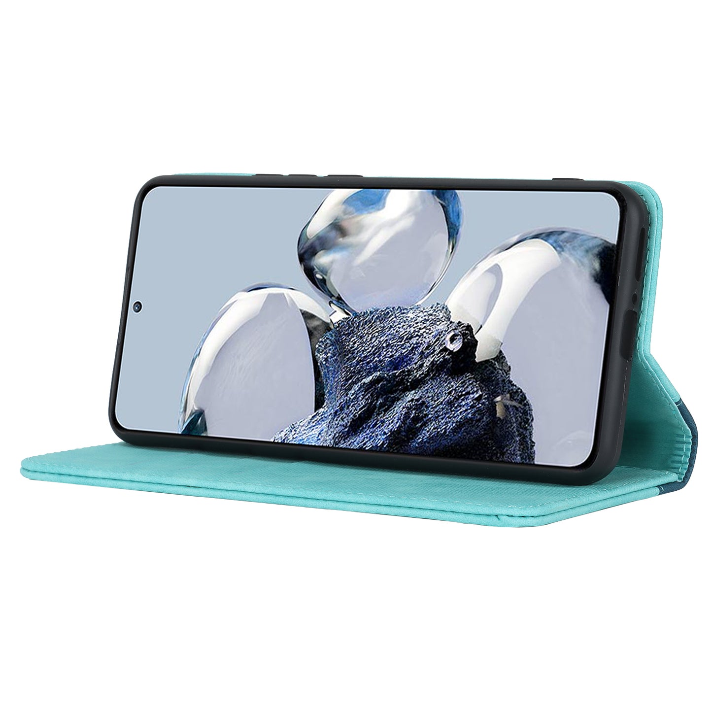 For Xiaomi 12T 5G / 12T Pro 5G / Redmi K50 Ultra PU Leather Phone Case Stand Bi-color Splicing Wallet Cover