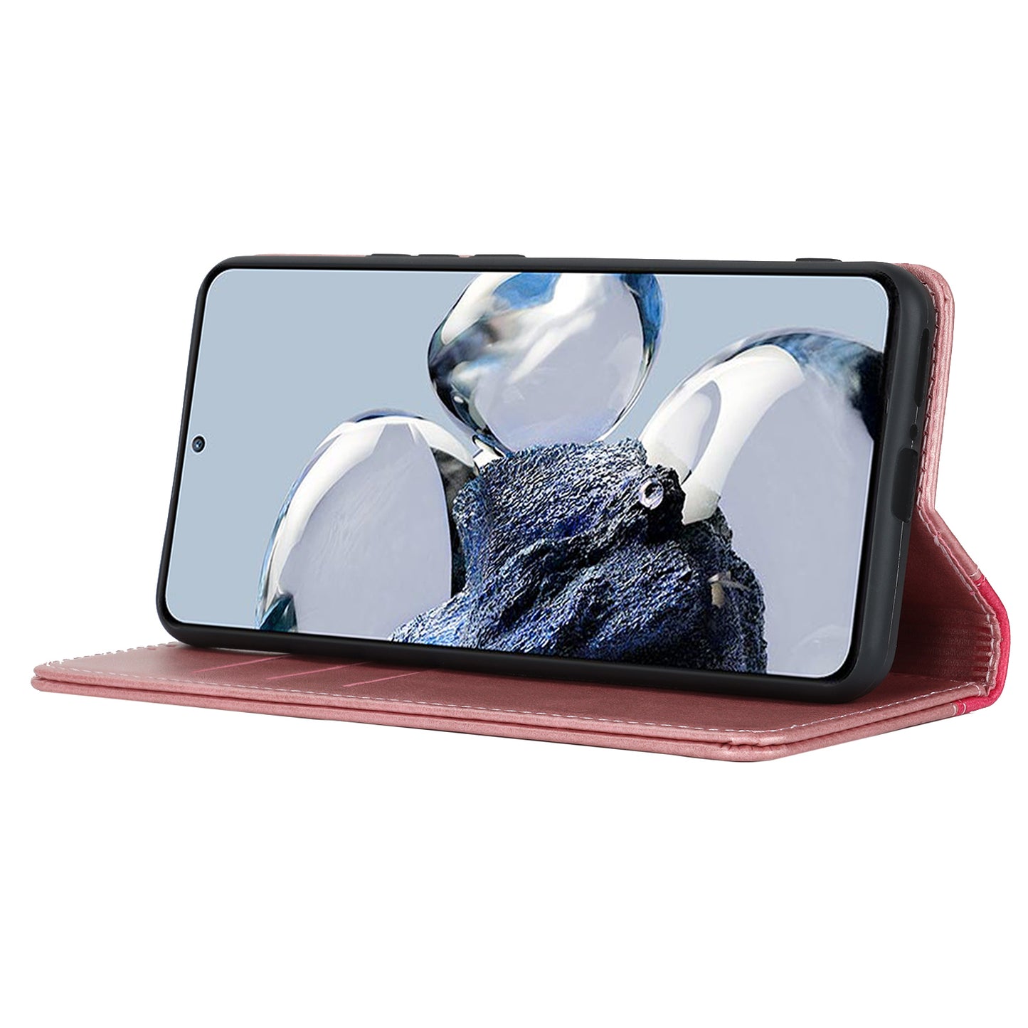 For Xiaomi 12T 5G / 12T Pro 5G / Redmi K50 Ultra PU Leather Phone Case Stand Bi-color Splicing Wallet Cover