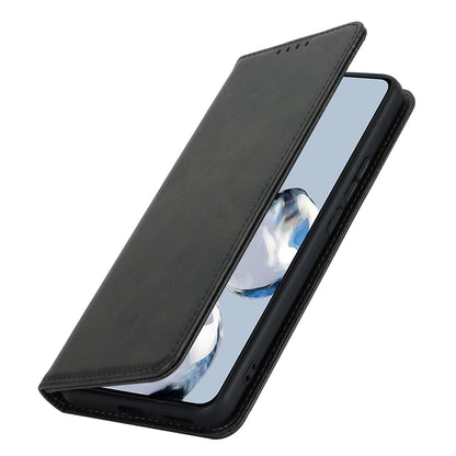 PU Leather Case for Xiaomi 12T 5G / 12T Pro 5G / Redmi K50 Ultra Calf Texture Stand Wallet Phone Cover