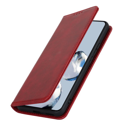 PU Leather Case for Xiaomi 12T 5G / 12T Pro 5G / Redmi K50 Ultra Calf Texture Stand Wallet Phone Cover