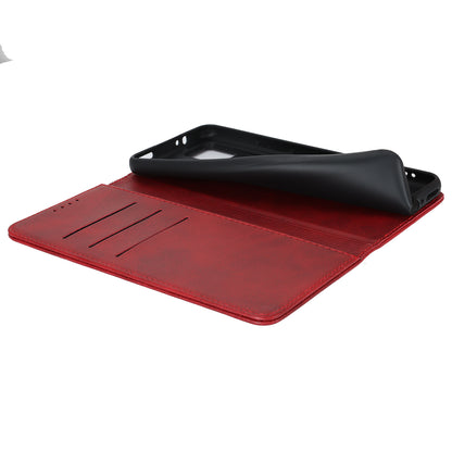 PU Leather Case for Xiaomi 12T 5G / 12T Pro 5G / Redmi K50 Ultra Calf Texture Stand Wallet Phone Cover