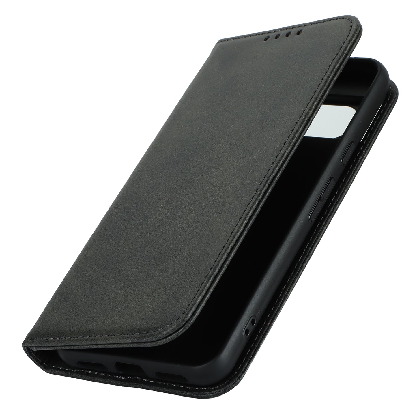 PU Leather Case for Google Pixel 8 Shockproof Calf Texture Stand Wallet Phone Cover