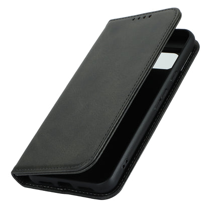 PU Leather Case for Google Pixel 8 Shockproof Calf Texture Stand Wallet Phone Cover