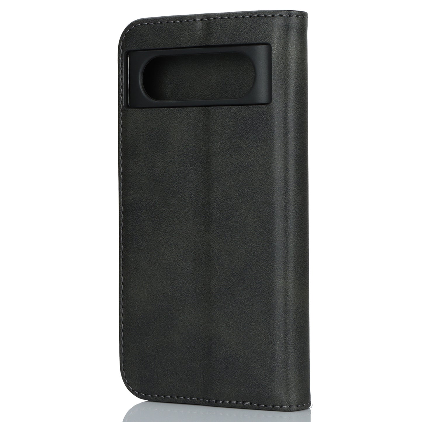 PU Leather Case for Google Pixel 8 Shockproof Calf Texture Stand Wallet Phone Cover