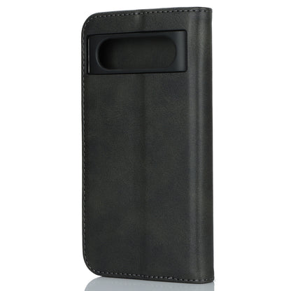 PU Leather Case for Google Pixel 8 Shockproof Calf Texture Stand Wallet Phone Cover