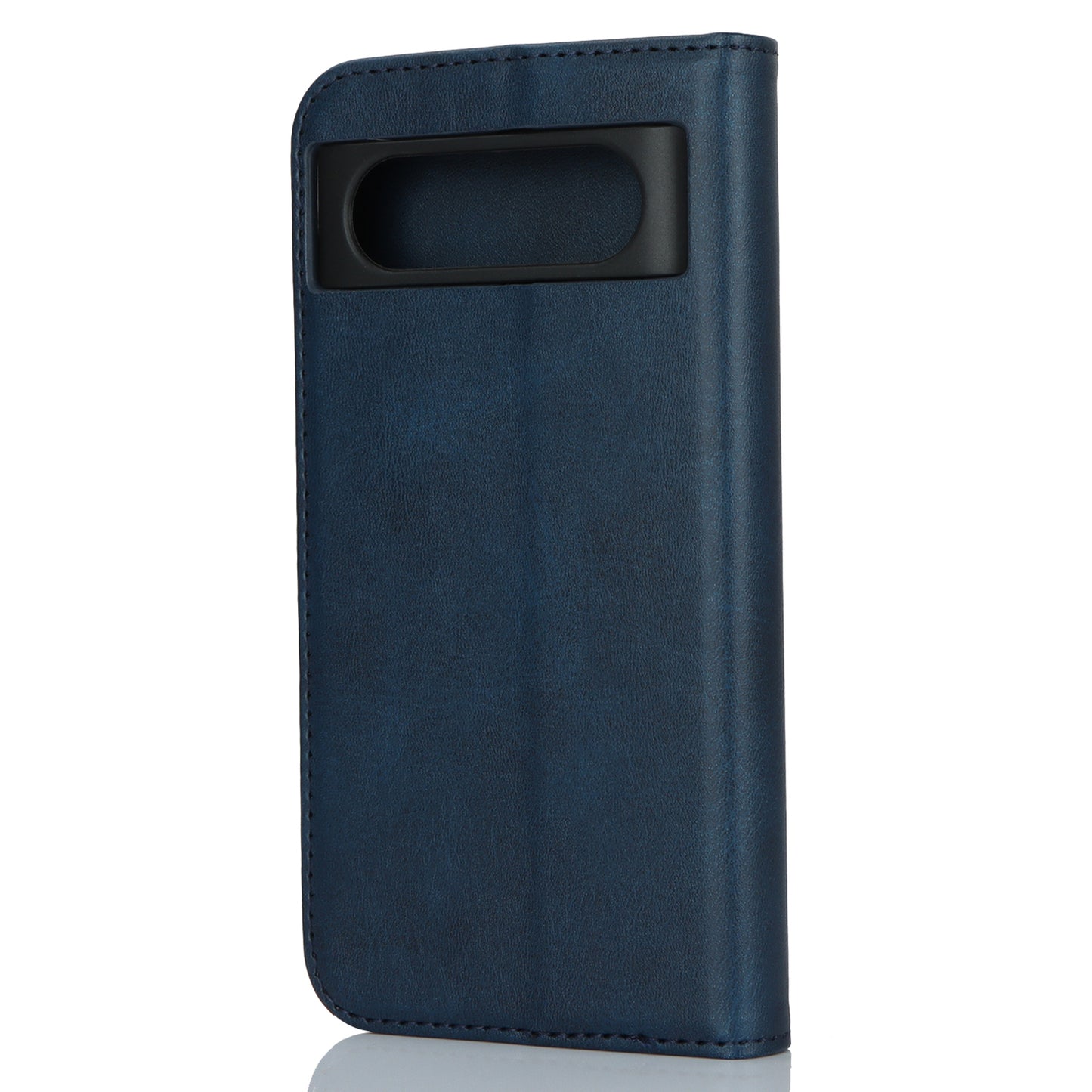 PU Leather Case for Google Pixel 8 Shockproof Calf Texture Stand Wallet Phone Cover