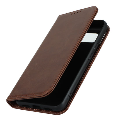 PU Leather Case for Google Pixel 8 Shockproof Calf Texture Stand Wallet Phone Cover