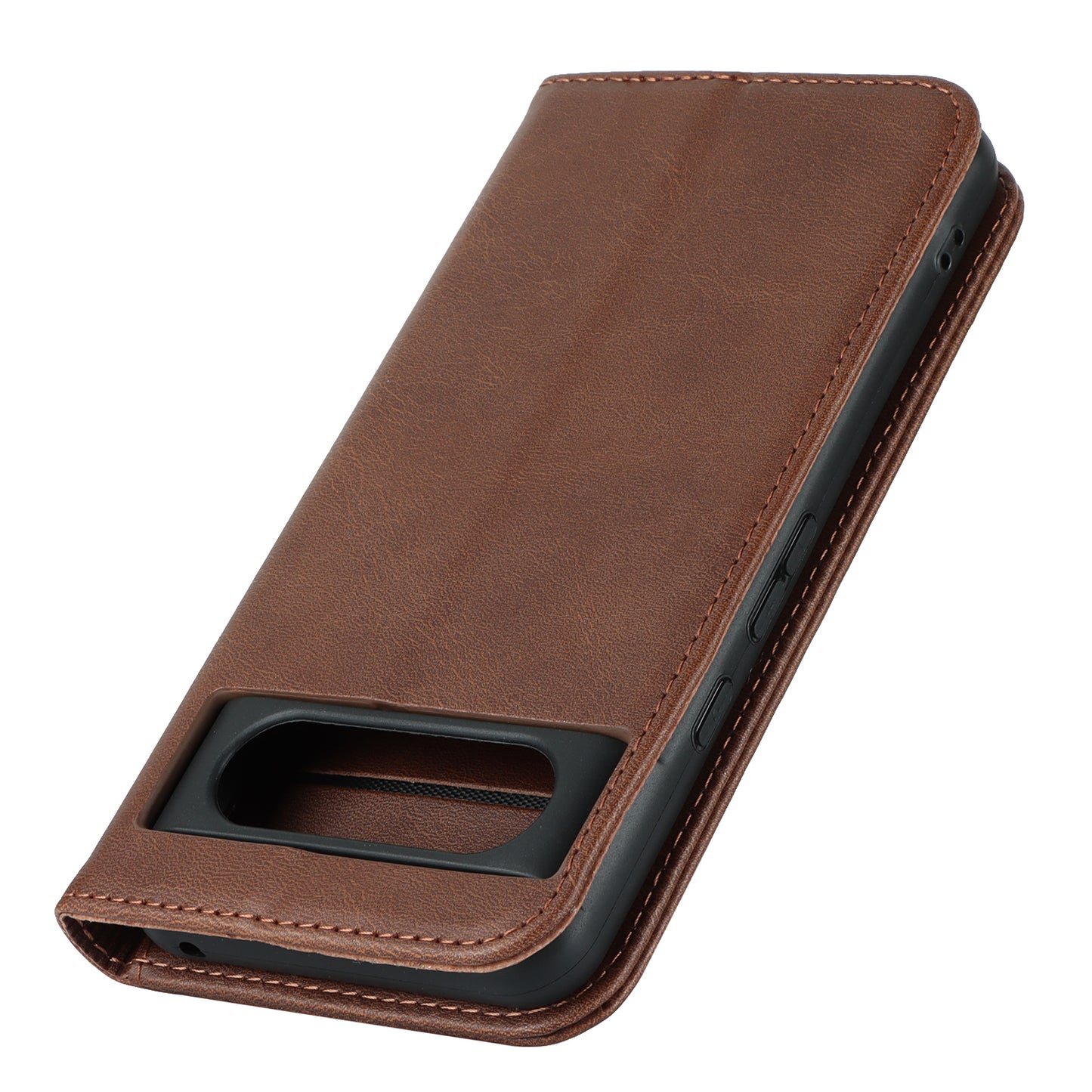 PU Leather Case for Google Pixel 8 Shockproof Calf Texture Stand Wallet Phone Cover