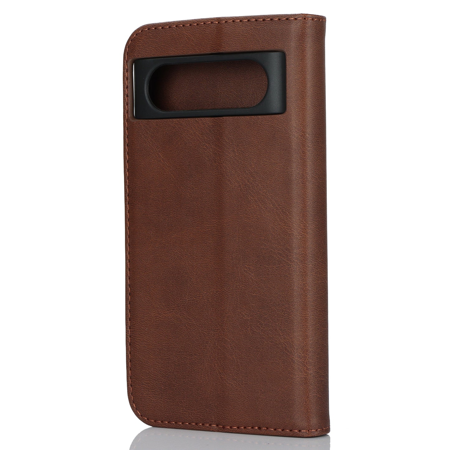 PU Leather Case for Google Pixel 8 Shockproof Calf Texture Stand Wallet Phone Cover