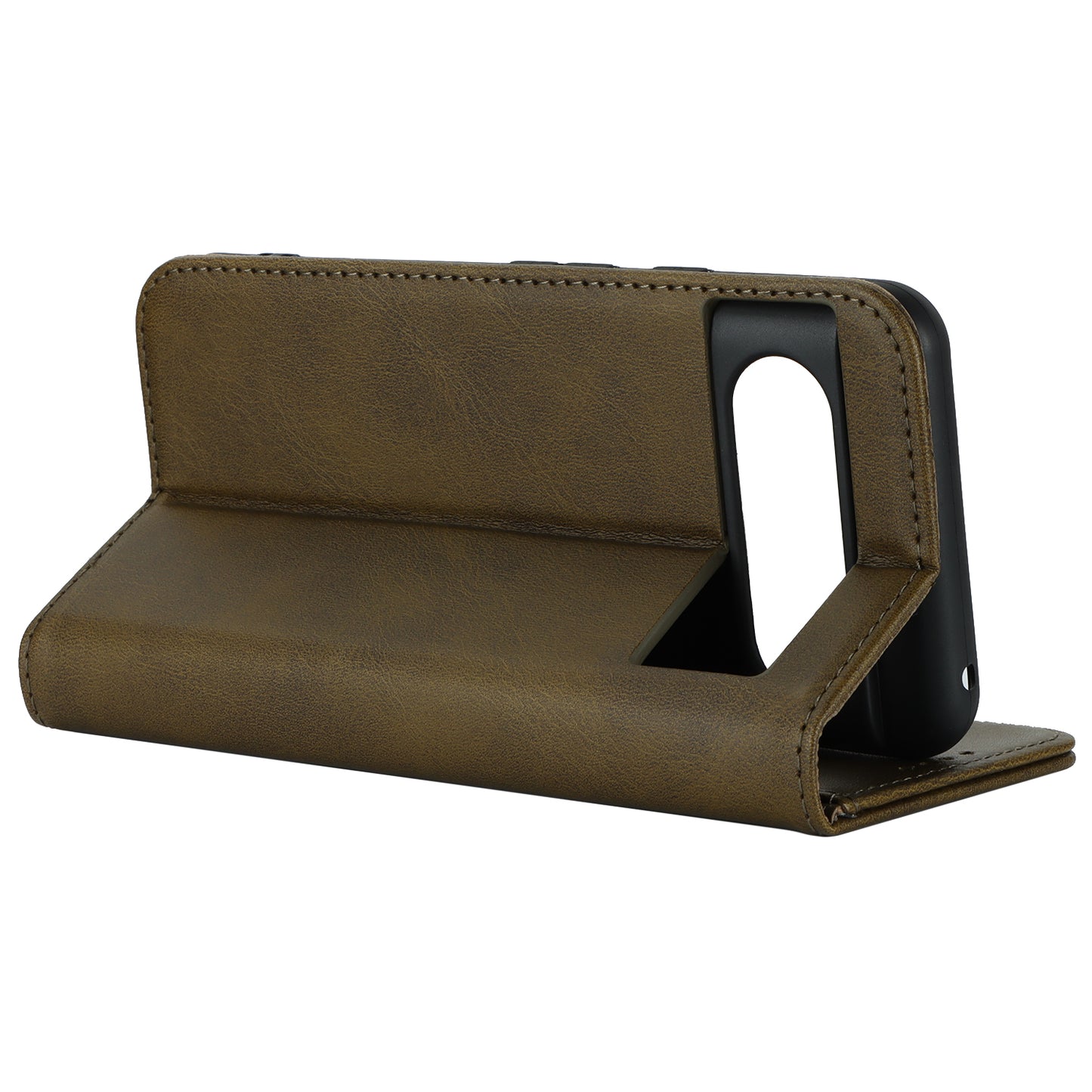 PU Leather Case for Google Pixel 8 Shockproof Calf Texture Stand Wallet Phone Cover