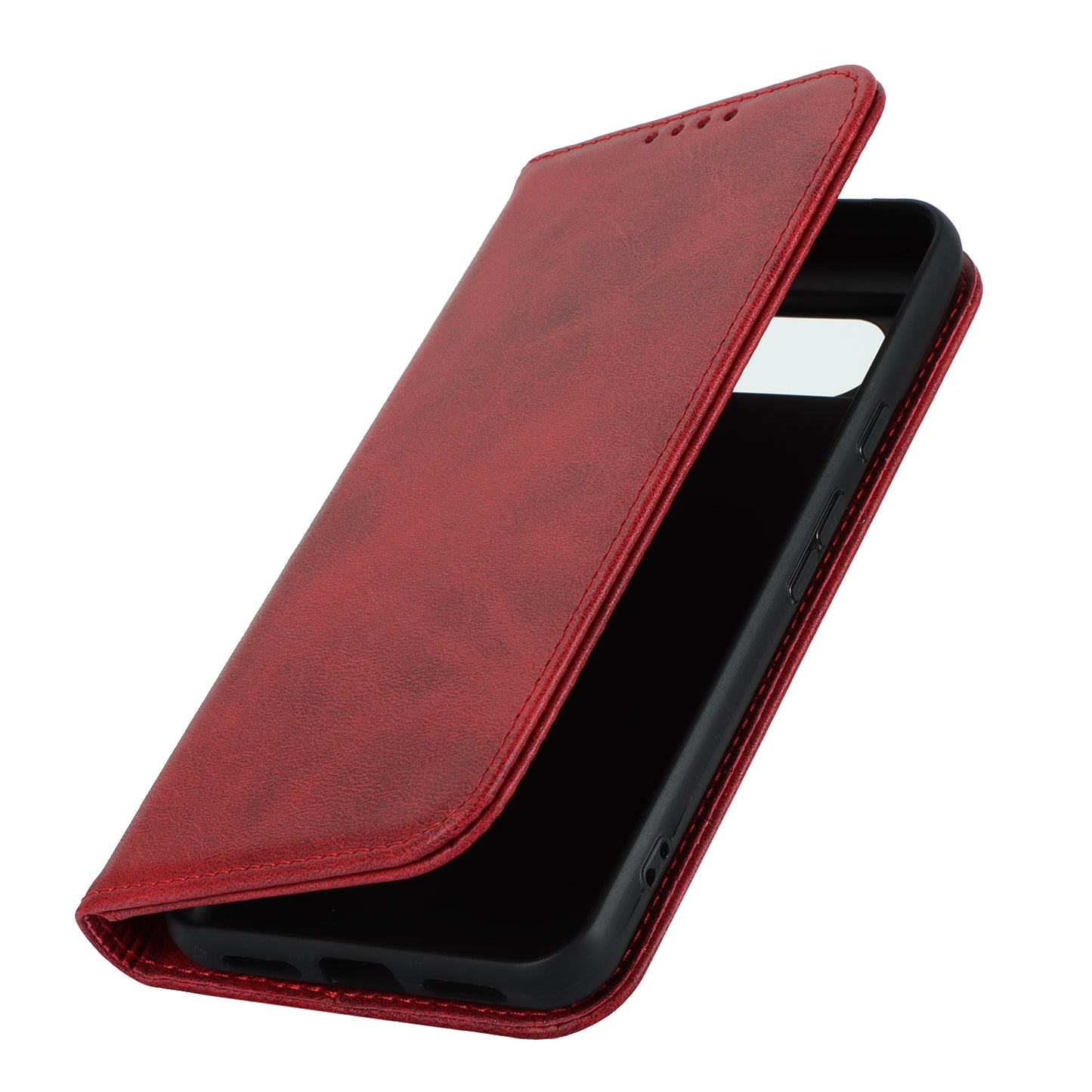 PU Leather Case for Google Pixel 8 Shockproof Calf Texture Stand Wallet Phone Cover