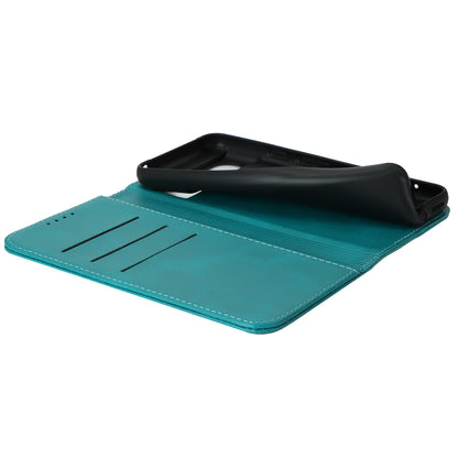 PU Leather Case for Google Pixel 8 Shockproof Calf Texture Stand Wallet Phone Cover