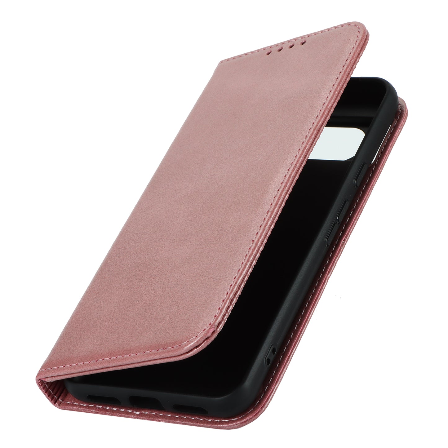 PU Leather Case for Google Pixel 8 Shockproof Calf Texture Stand Wallet Phone Cover
