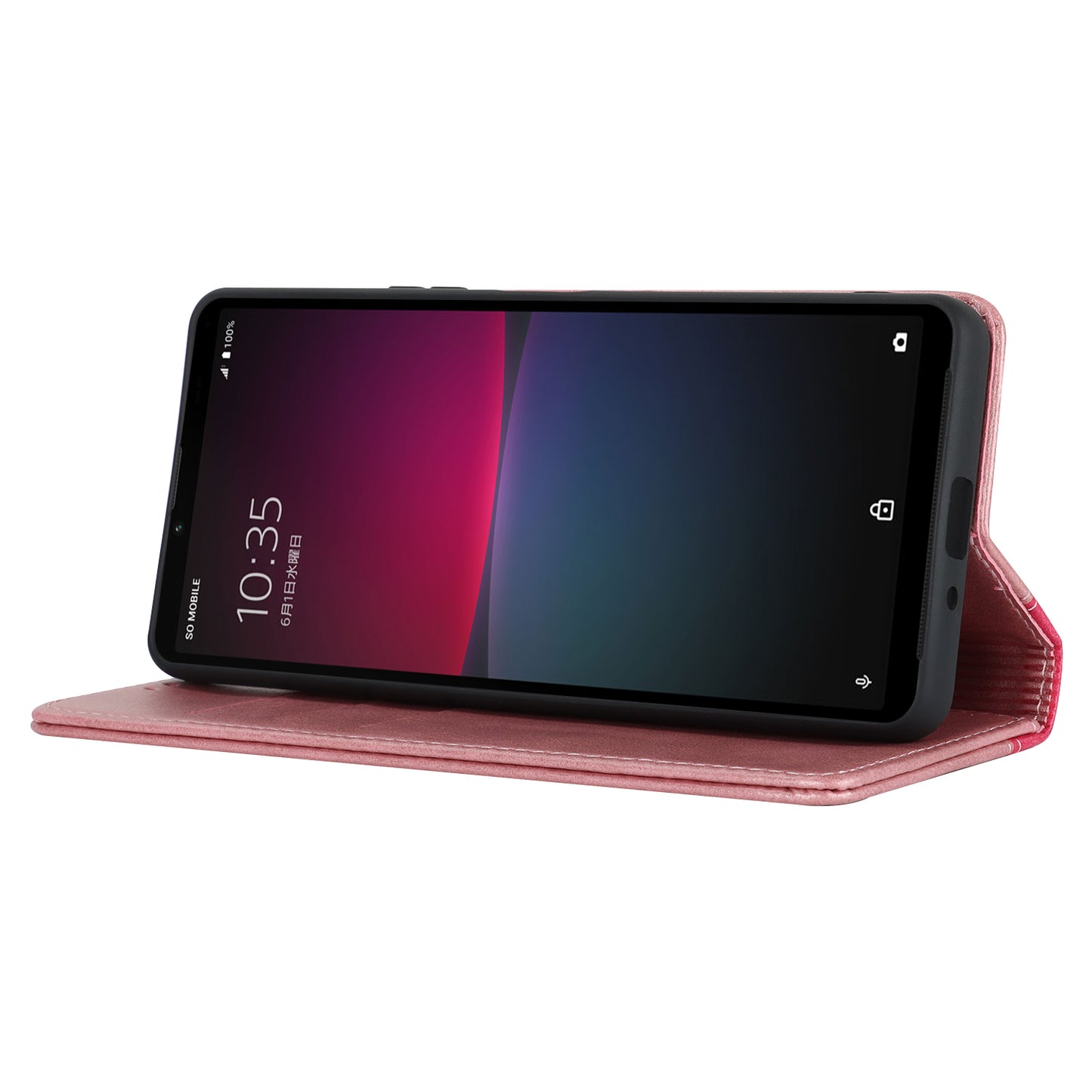 For Sony Xperia 10 V Magnetic Flip PU Leather Phone Wallet Case Stand Bi-color Splicing Anti-drop Cover