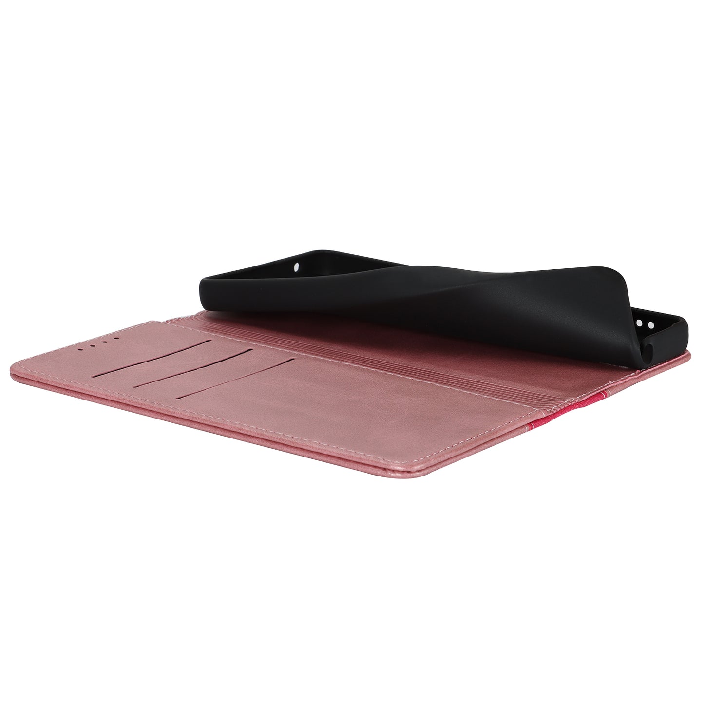 For Sony Xperia 10 V Magnetic Flip PU Leather Phone Wallet Case Stand Bi-color Splicing Anti-drop Cover