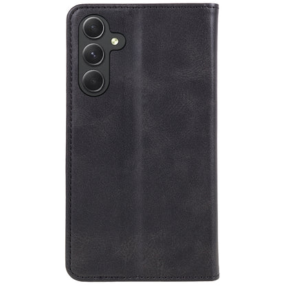 For Samsung Galaxy A54 5G Anti-Scratch PU Leather Stand Case Calf Texture Wallet Anti-drop Phone Cover