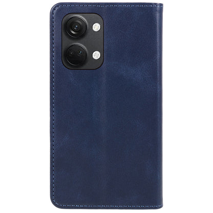 For OnePlus Nord 3 5G / Ace 2V Business Style Wallet Phone Cover Calf Texture Anti-drop PU Leather Shell Case