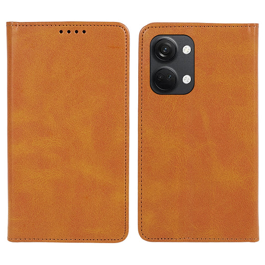 For OnePlus Nord 3 5G / Ace 2V Business Style Wallet Phone Cover Calf Texture Anti-drop PU Leather Shell Case