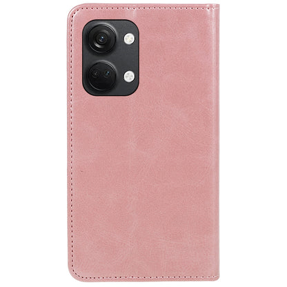 For OnePlus Nord 3 5G / Ace 2V Business Style Wallet Phone Cover Calf Texture Anti-drop PU Leather Shell Case