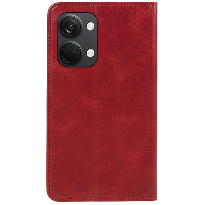 For OnePlus Nord 3 5G / Ace 2V Business Style Wallet Phone Cover Calf Texture Anti-drop PU Leather Shell Case