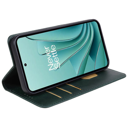 For OnePlus Nord 3 5G / Ace 2V Business Style Wallet Phone Cover Calf Texture Anti-drop PU Leather Shell Case