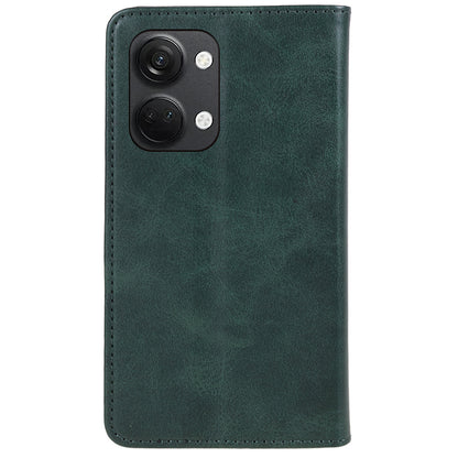 For OnePlus Nord 3 5G / Ace 2V Business Style Wallet Phone Cover Calf Texture Anti-drop PU Leather Shell Case