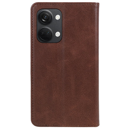 For OnePlus Nord 3 5G / Ace 2V Business Style Wallet Phone Cover Calf Texture Anti-drop PU Leather Shell Case
