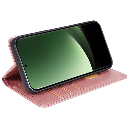 For Xiaomi 13 Ultra Impact-Resistant PU Leather Stand Case Wallet Calf Texture Cell Phone Cover