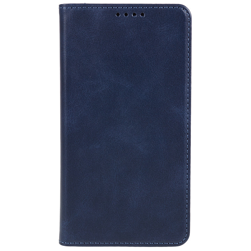 Anti-Scratch PU Leather Stand Case for Sony Xperia 10 V , Calf Texture Wallet Anti-drop Phone Cover