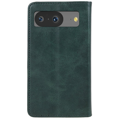 For Google Pixel 8 Anti-drop Phone Cover Anti-Scratch PU Leather Stand Calf Texture Case Wallet