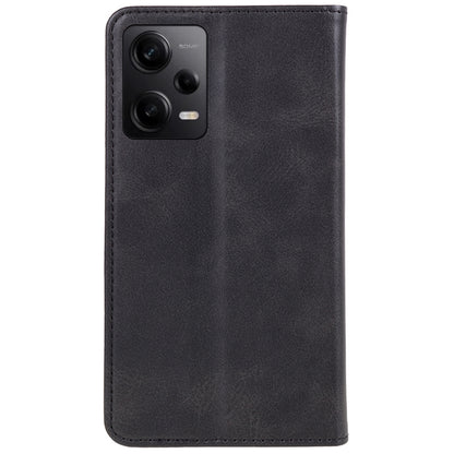 For Xiaomi Redmi Note 12 Pro 5G / Note 12 Pro Speed 5G / Poco X5 Pro 5G PU Leather Stand Case Calf Texture Wallet Phone Cover