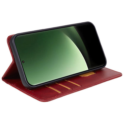 For Xiaomi Redmi Note 12 Pro 5G / Note 12 Pro Speed 5G / Poco X5 Pro 5G PU Leather Stand Case Calf Texture Wallet Phone Cover