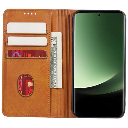 For Xiaomi Redmi Note 12 Pro 5G / Note 12 Pro Speed 5G / Poco X5 Pro 5G PU Leather Stand Case Calf Texture Wallet Phone Cover