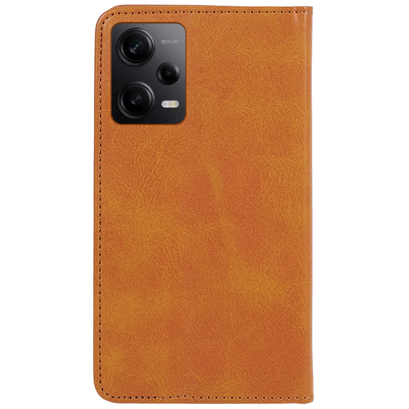 For Xiaomi Redmi Note 12 Pro 5G / Note 12 Pro Speed 5G / Poco X5 Pro 5G PU Leather Stand Case Calf Texture Wallet Phone Cover