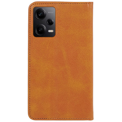 For Xiaomi Redmi Note 12 Pro 5G / Note 12 Pro Speed 5G / Poco X5 Pro 5G PU Leather Stand Case Calf Texture Wallet Phone Cover