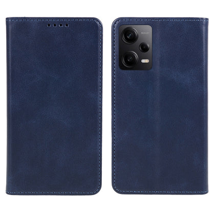 For Xiaomi Redmi Note 12 Pro 5G / Note 12 Pro Speed 5G / Poco X5 Pro 5G PU Leather Stand Case Calf Texture Wallet Phone Cover