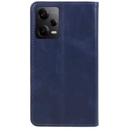 For Xiaomi Redmi Note 12 Pro 5G / Note 12 Pro Speed 5G / Poco X5 Pro 5G PU Leather Stand Case Calf Texture Wallet Phone Cover