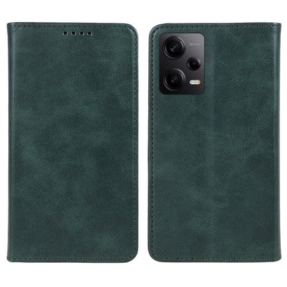 For Xiaomi Redmi Note 12 Pro 5G / Note 12 Pro Speed 5G / Poco X5 Pro 5G PU Leather Stand Case Calf Texture Wallet Phone Cover