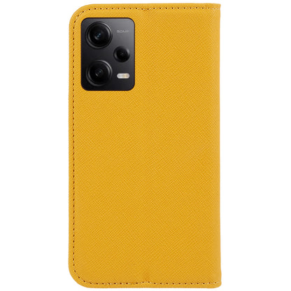 For Xiaomi Redmi Note 12 Pro Speed 5G / Note 12 Pro 5G / Poco X5 Pro 5G Phone Case Wallet Cross Texture Stand Leather Cover