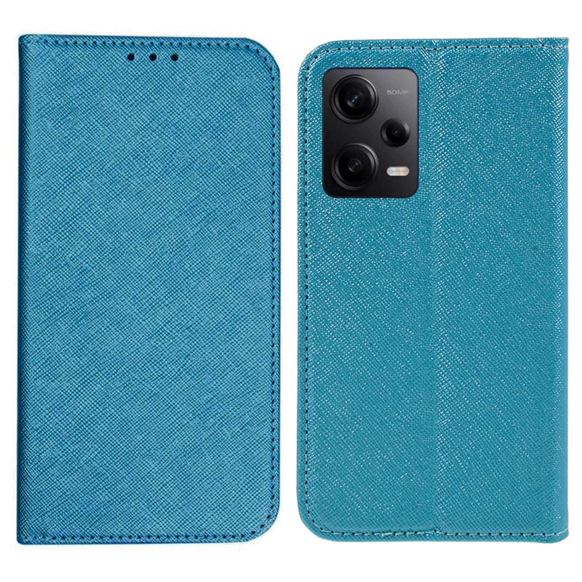For Xiaomi Redmi Note 12 Pro Speed 5G / Note 12 Pro 5G / Poco X5 Pro 5G Phone Case Wallet Cross Texture Stand Leather Cover