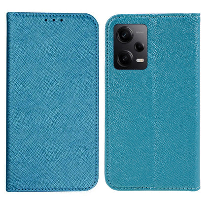 For Xiaomi Redmi Note 12 Pro Speed 5G / Note 12 Pro 5G / Poco X5 Pro 5G Phone Case Wallet Cross Texture Stand Leather Cover