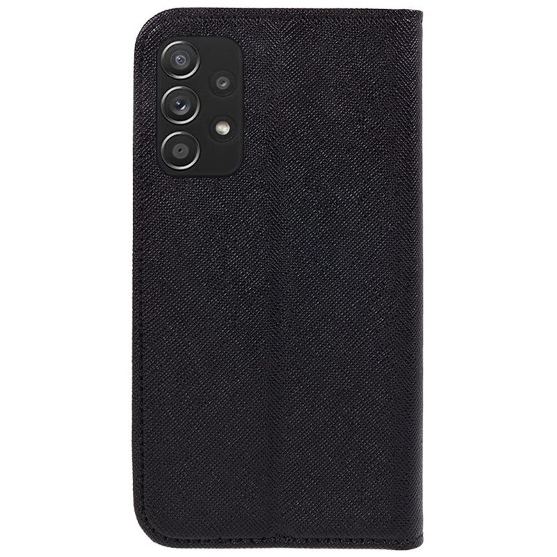 For Samsung Galaxy A52s 5G / A52 5G / 4G Phone Cover Wallet Cross Texture Stand PU Leather Cell Phone Case