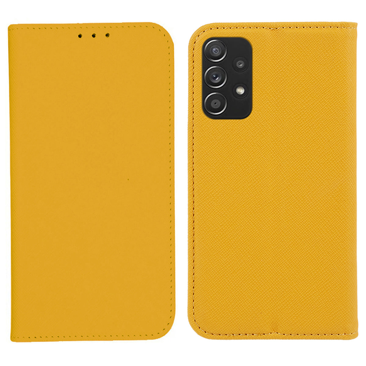 For Samsung Galaxy A52s 5G / A52 5G / 4G Phone Cover Wallet Cross Texture Stand PU Leather Cell Phone Case