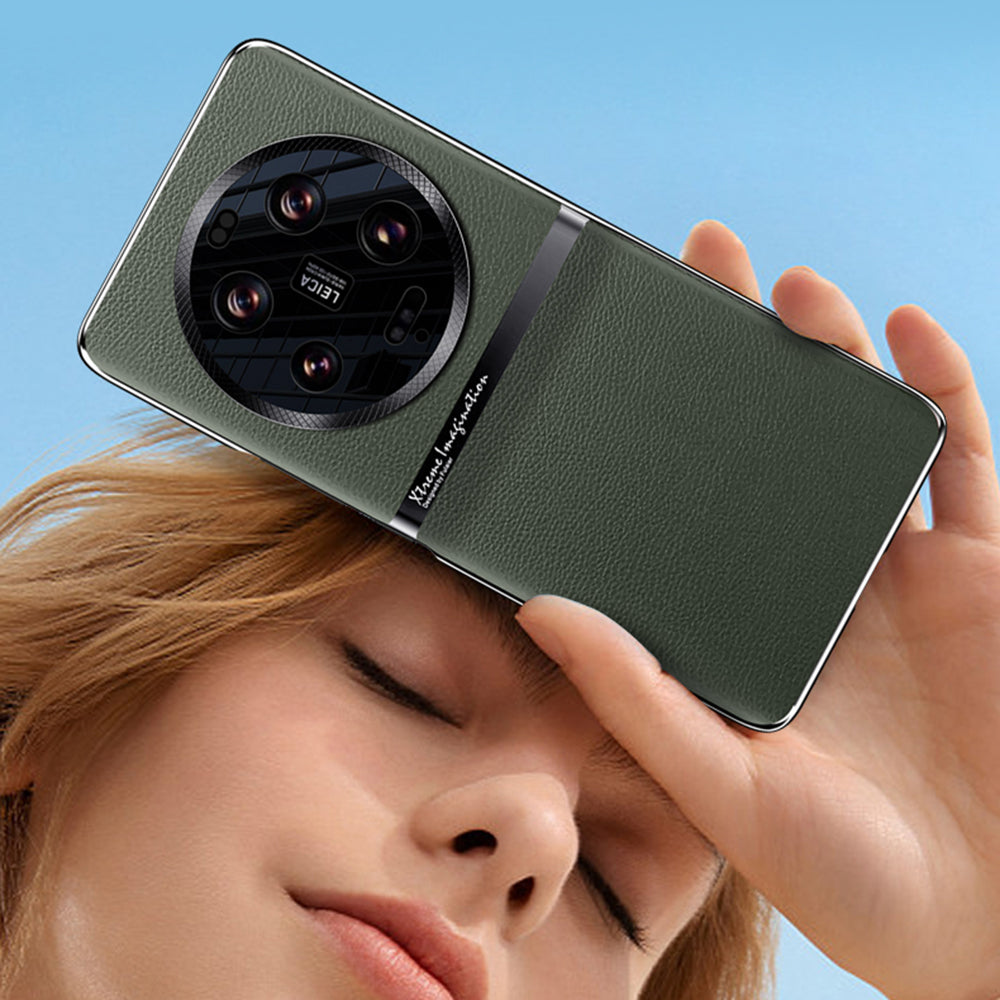 For Xiaomi 13 Ultra Shockproof PU Leather PC Phone Case Anti-Slip Protective Cover