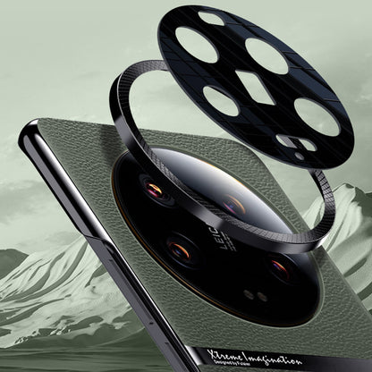 For Xiaomi 13 Ultra Shockproof PU Leather PC Phone Case Anti-Slip Protective Cover