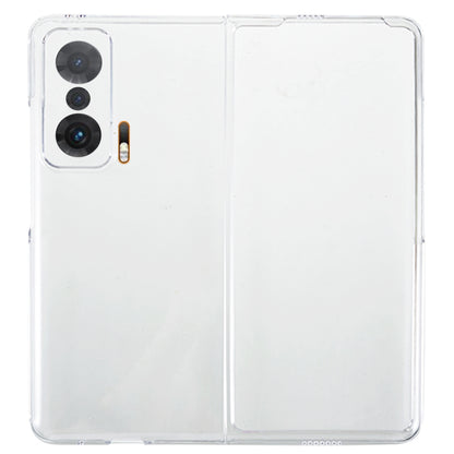 Hard PC Phone Case for Honor Magic V , Anti-scratch Transparent Folding Phone Cover