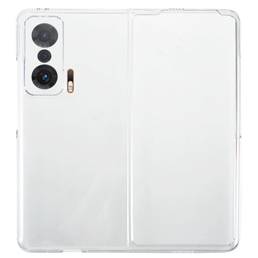 Hard PC Phone Case for Honor Magic V , Anti-scratch Transparent Folding Phone Cover